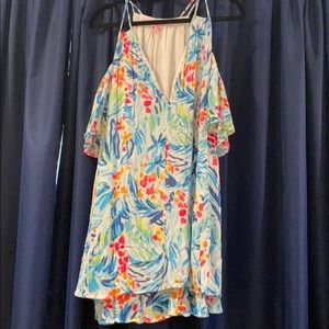 Off the shoulder Lilly Pulitzer dress